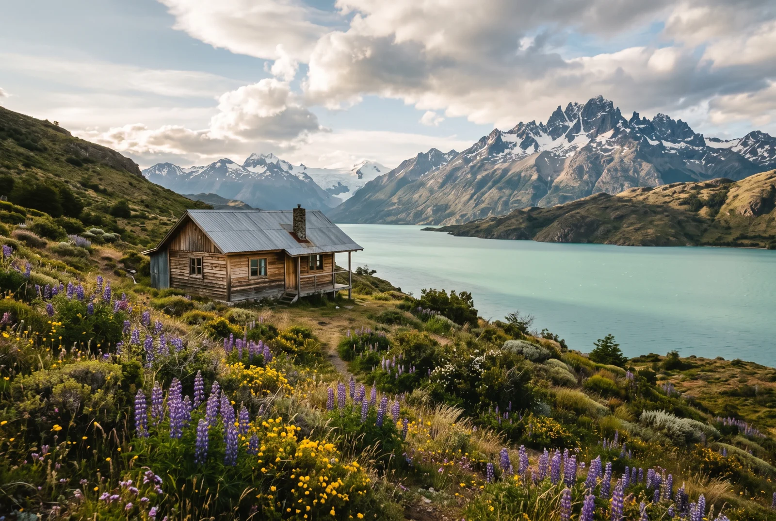 Summer at Lago General Carrera, the peak season to inspect property in Patagonia before buying