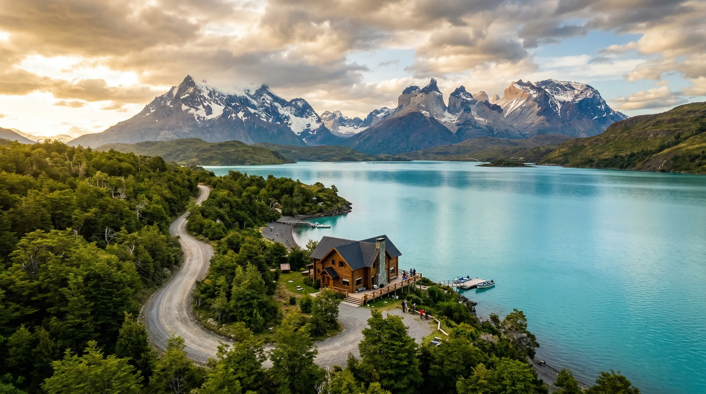 Propiedad frente al lago en la Patagonia chilena, el tipo de inmueble que compradores estadounidenses estan descubriendo en la Region de Aysen