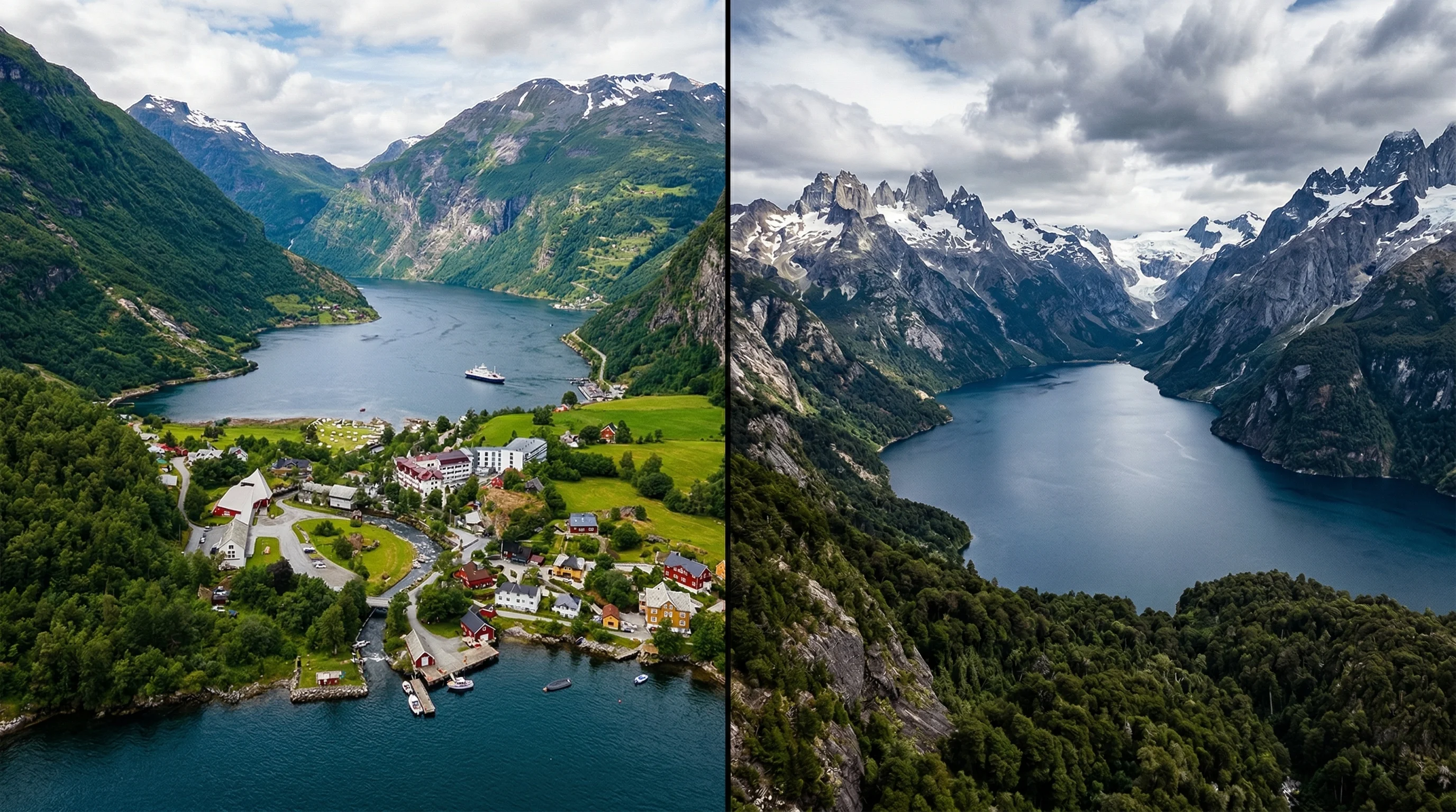 Terrenos en Fiordos: Comparacion entre los Fiordos de Chile y Noruega para Compradores